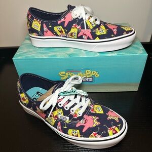 Vans SpongeBob Collab! Brand new. Mens 6.5/womens 8